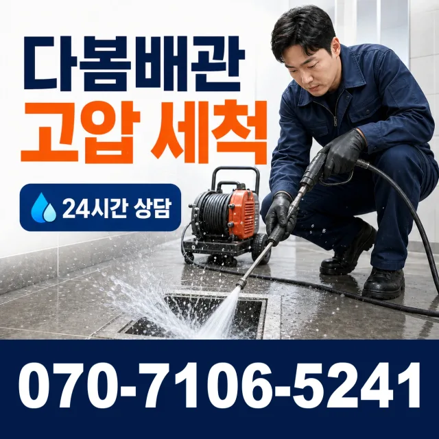 경기 안산시 단원구 광덕동로 하수구청소 상담 이미지 4